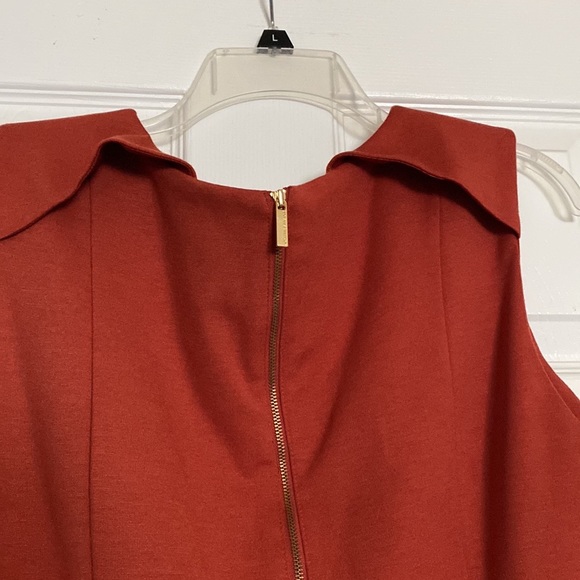 Adrienne Vittadini sz 14 Sleeveless dress, long zipper exposed in back - Picture 5 of 7